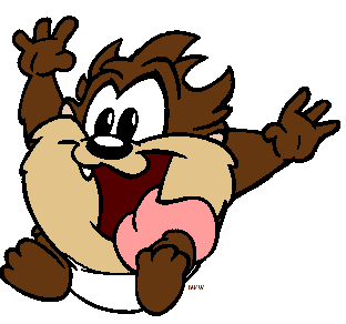 Cartoon Character Taz - Coloring Pages for Kids and for Adults