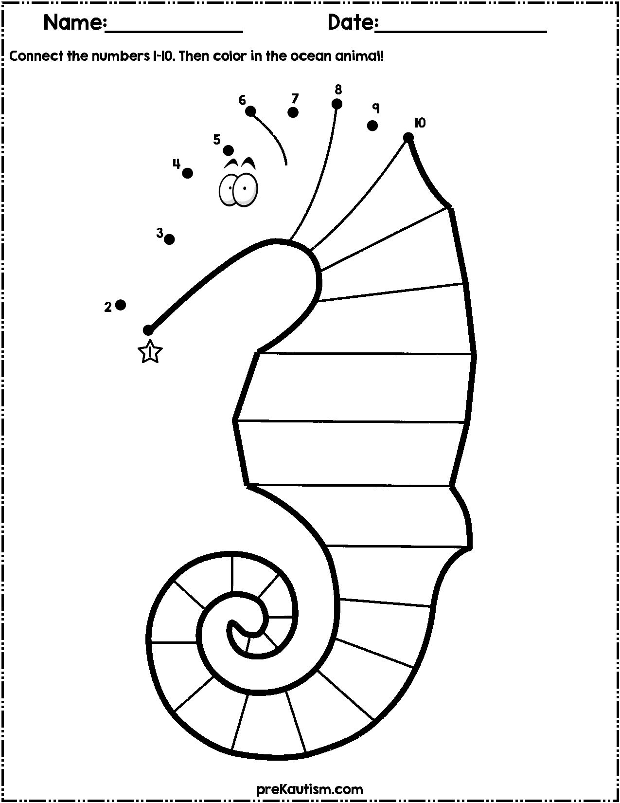 ocean-animals-dot-to-dot-worksheets-numbers-1-10-school-stuff-coloring-home
