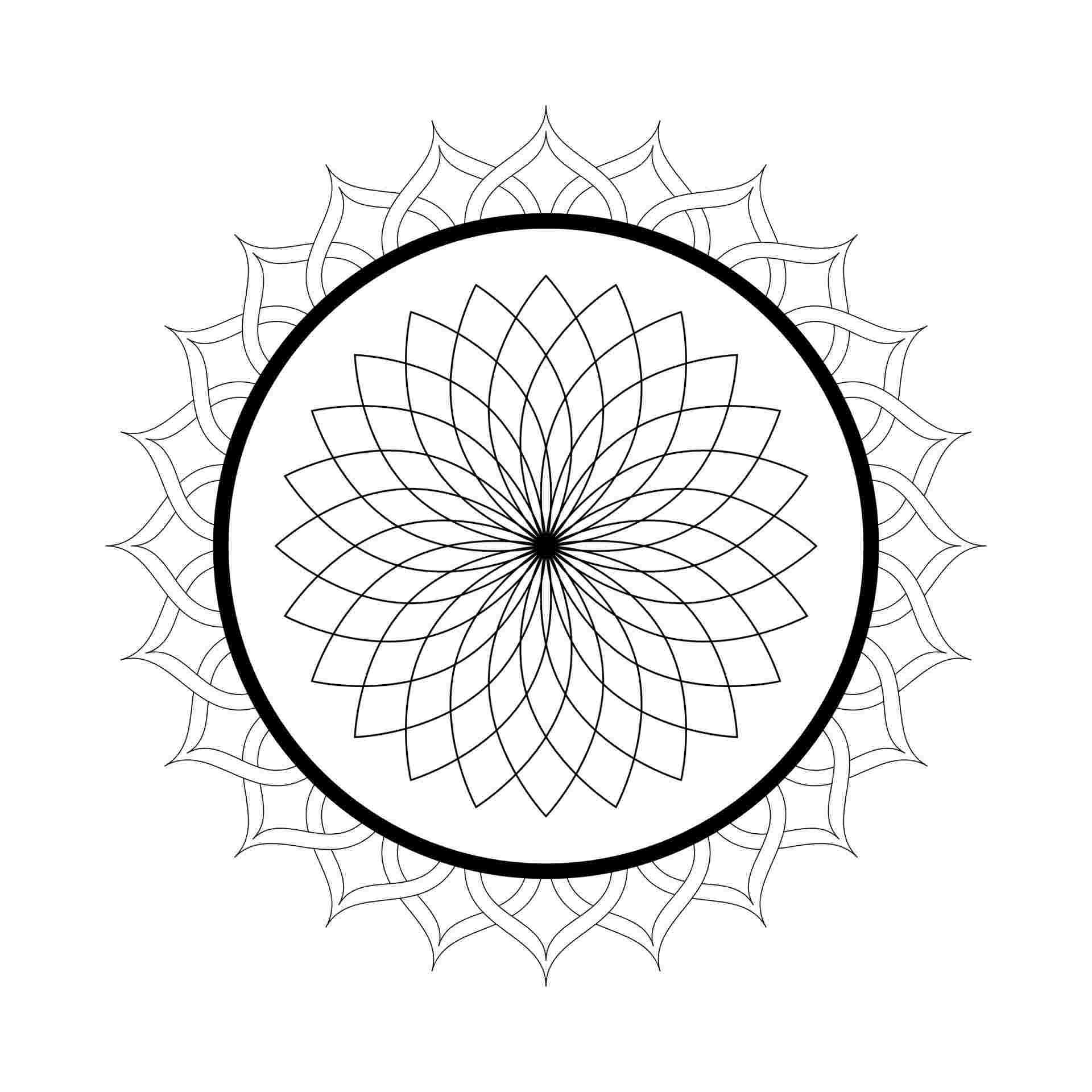 colouring pages mandala free free coloring pages mandala pages ...