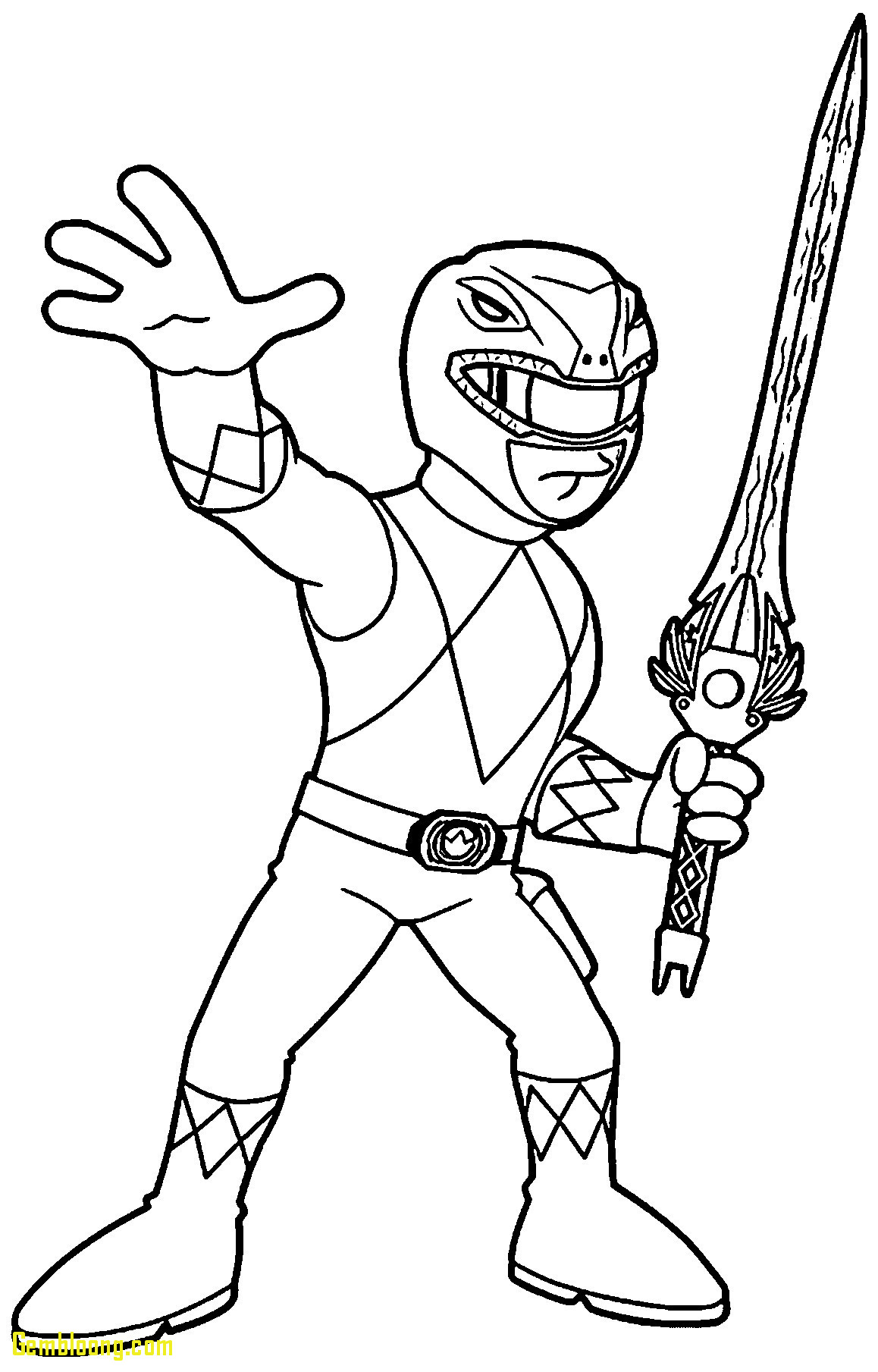 Coloring Pages : Power Rangeroring Pages For Kids Of Rangers ...