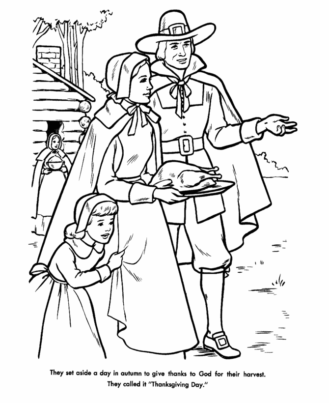 native american thanksgiving coloring pages