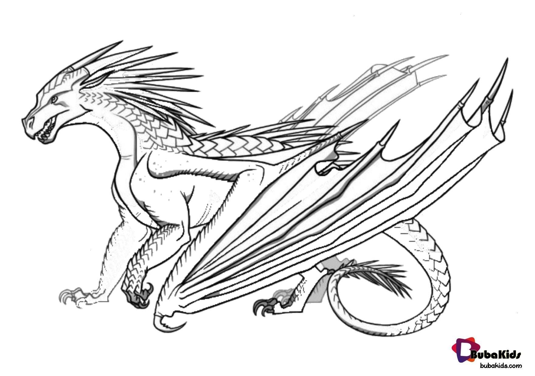 Wings Of Fire Silkwing Coloring Pages - Ferrisquinlanjamal