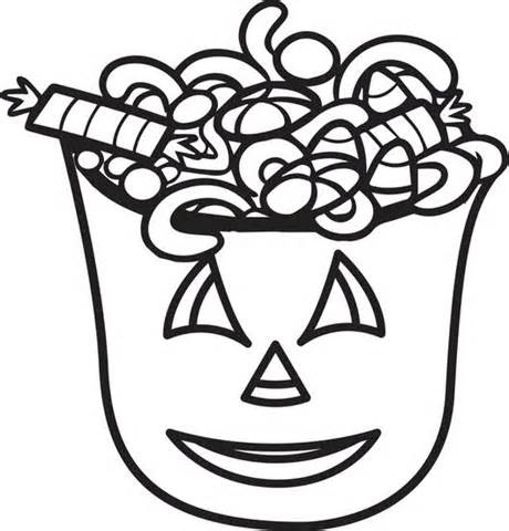 Candy Corn Coloring Coloring Pages