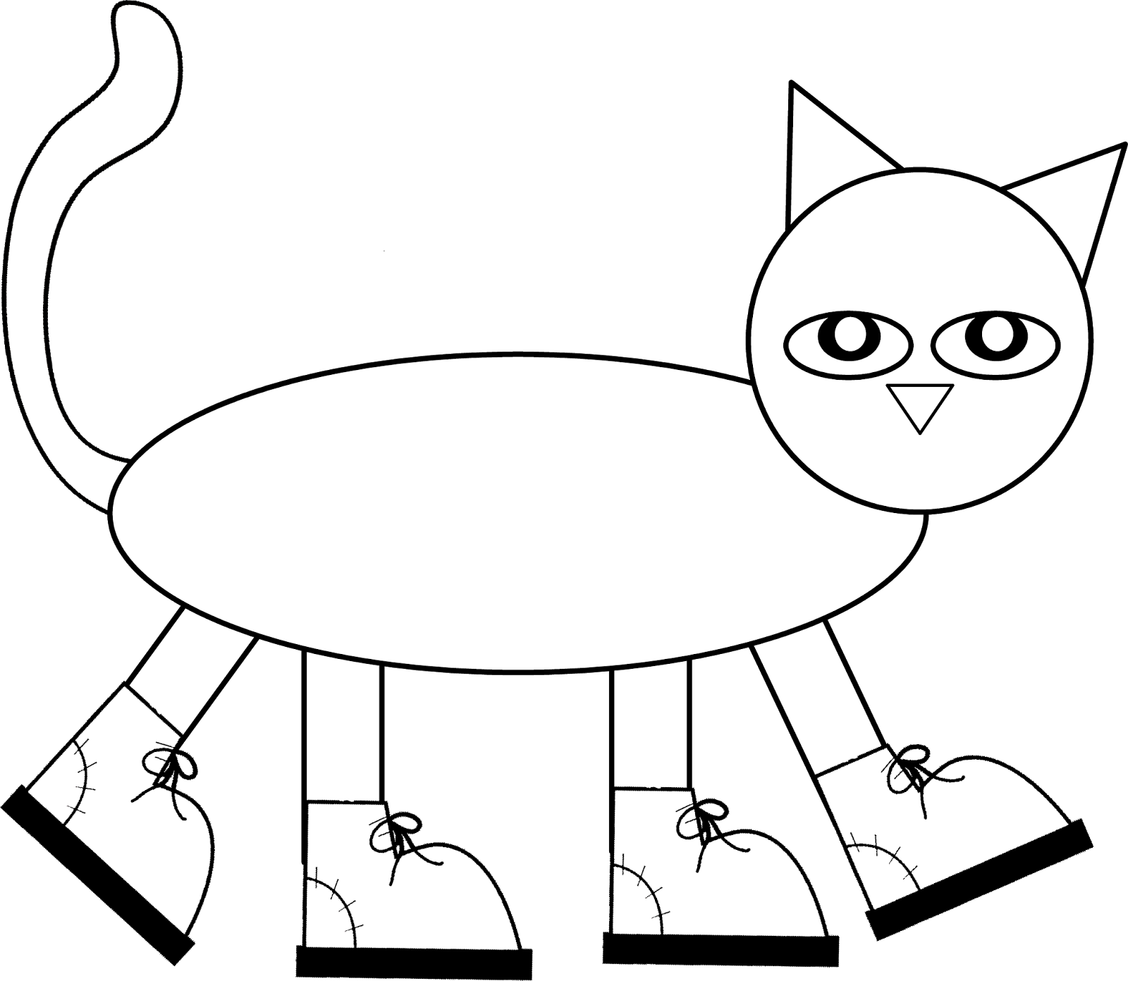 11 Pics of White Shoes Pete The Cat Coloring Pages - I Love My ...