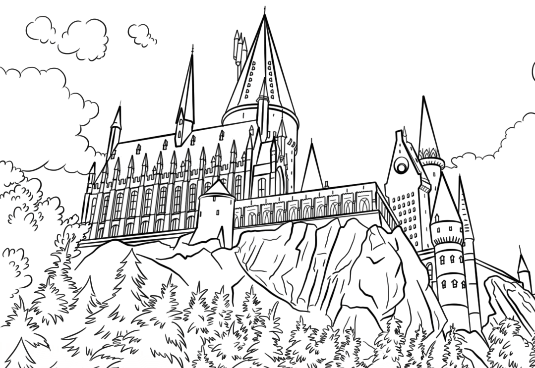 Castle Coloring Pages | 65 images Free Printable