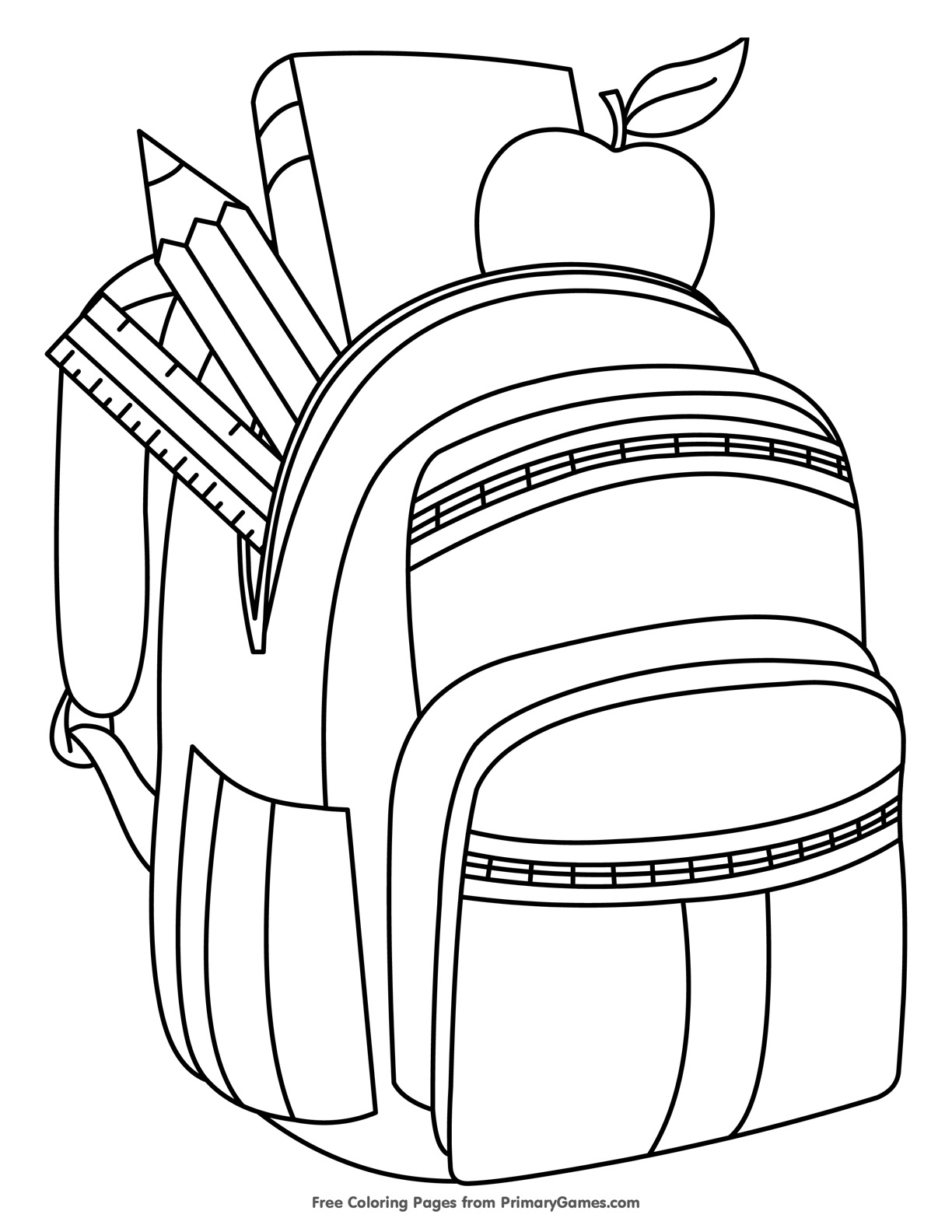 11 Free Back to School Coloring Pages - Motherly