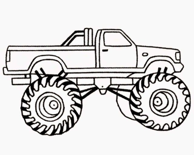 Brilliant Picture of Monster Trucks Coloring Pages ...