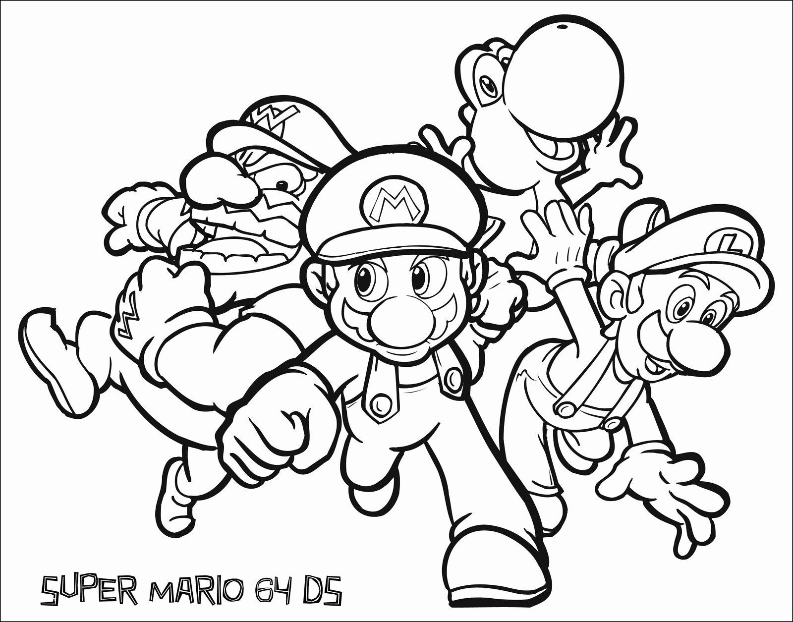 59 Marvelous Super Mario Coloring Book Pdf – Stephenbenedictdyson