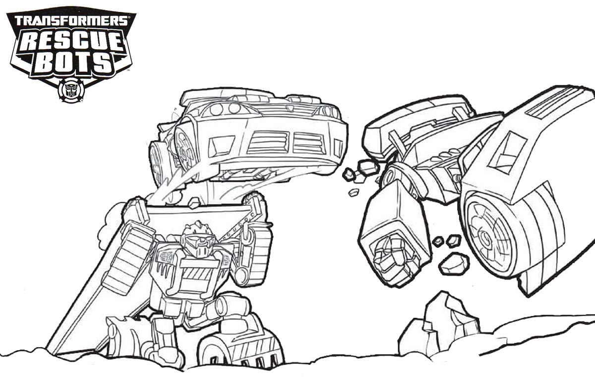 Rescue Bots Coloring Pages Best Coloring Pages For Kids - Gambaran