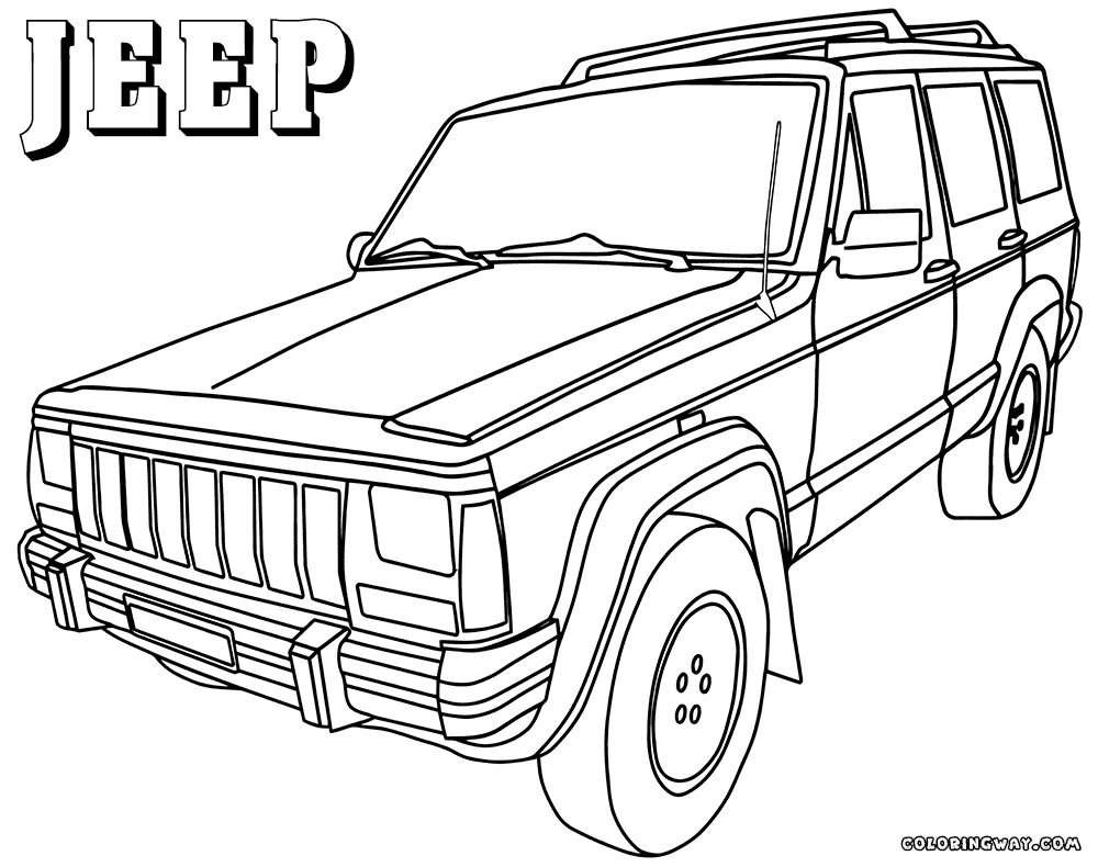 Jeep Coloring Pages   Coloring Pages To Download And Print ...