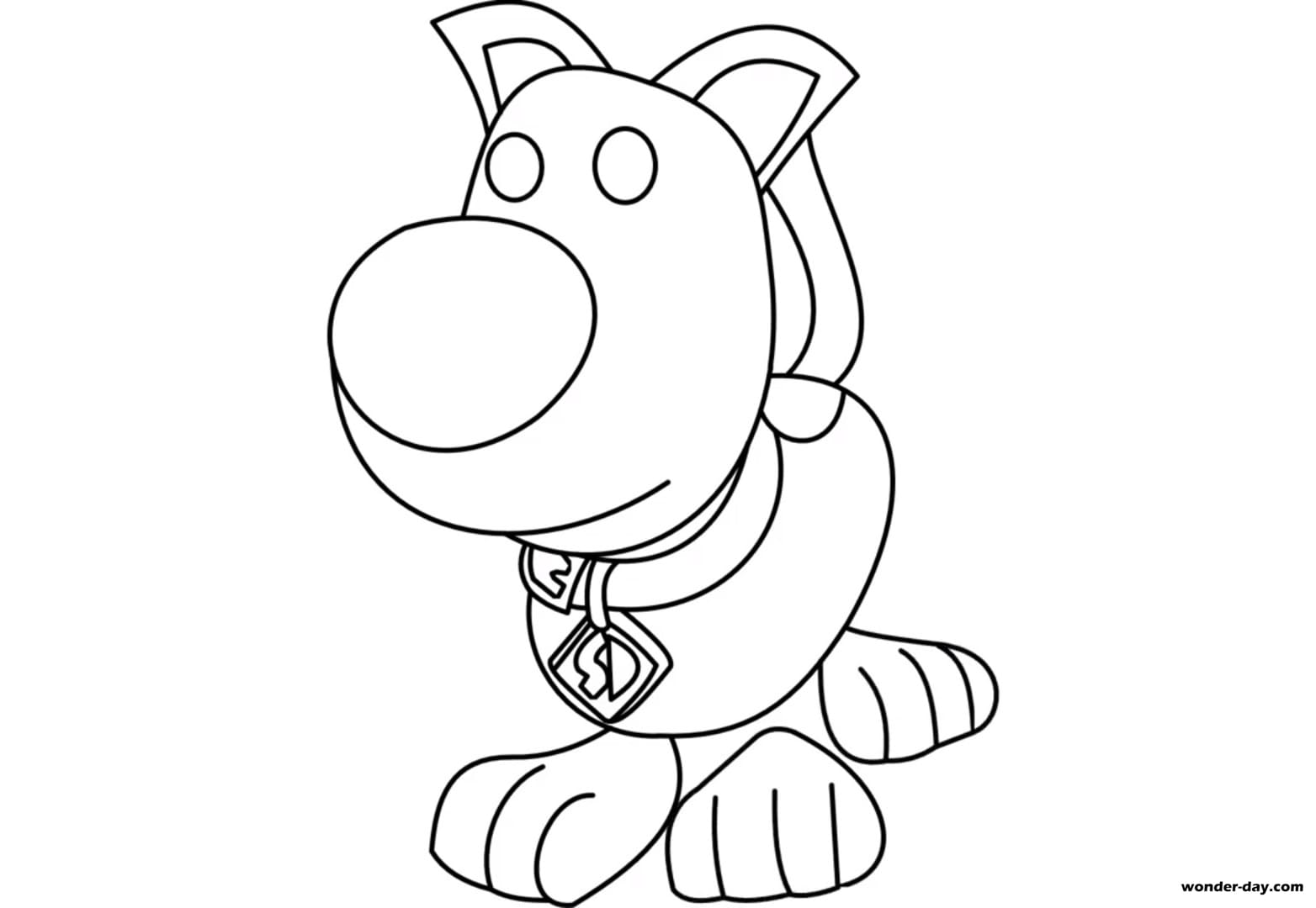 Adopt Me Coloring Pages Coloring Home - roblox coloring pages adopt me pets