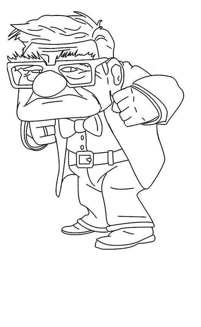 12 Pics of Carl From Up Movie Coloring Pages - Movie Up Carl ...