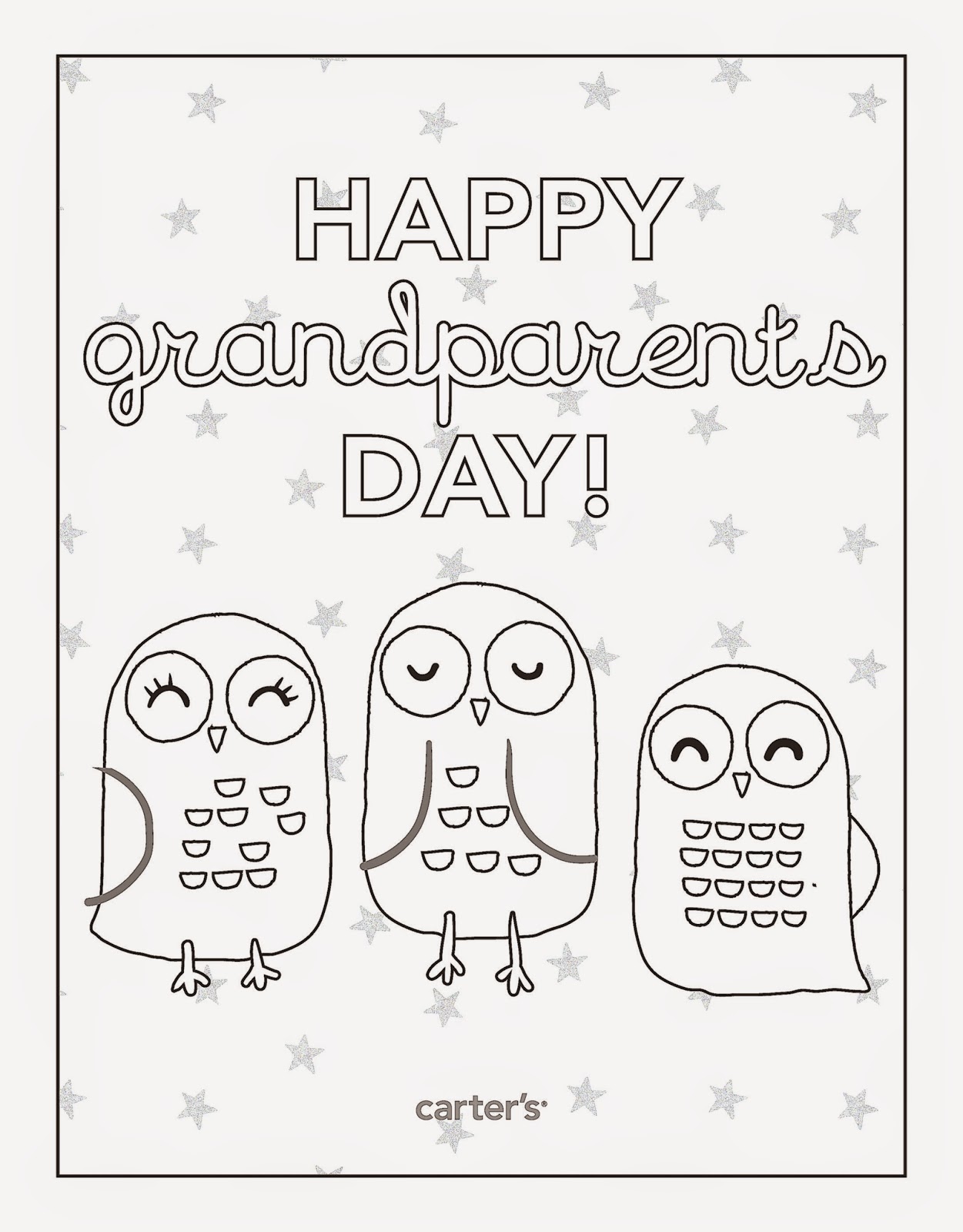 Happy Grandparents Day Coloring Pages Coloring Home