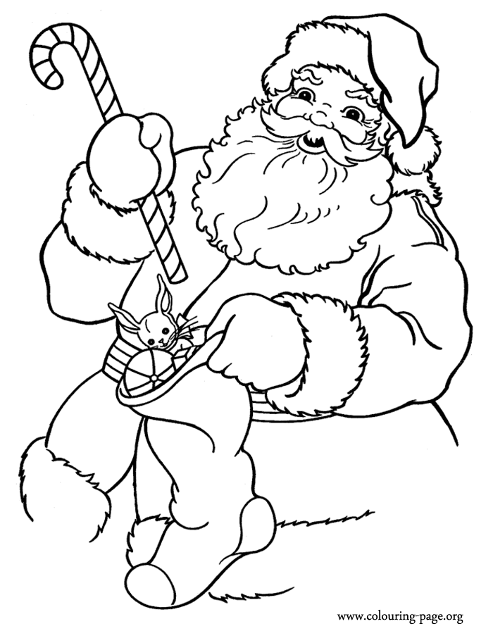 Geography Blog: Santa Claus Coloring Pages