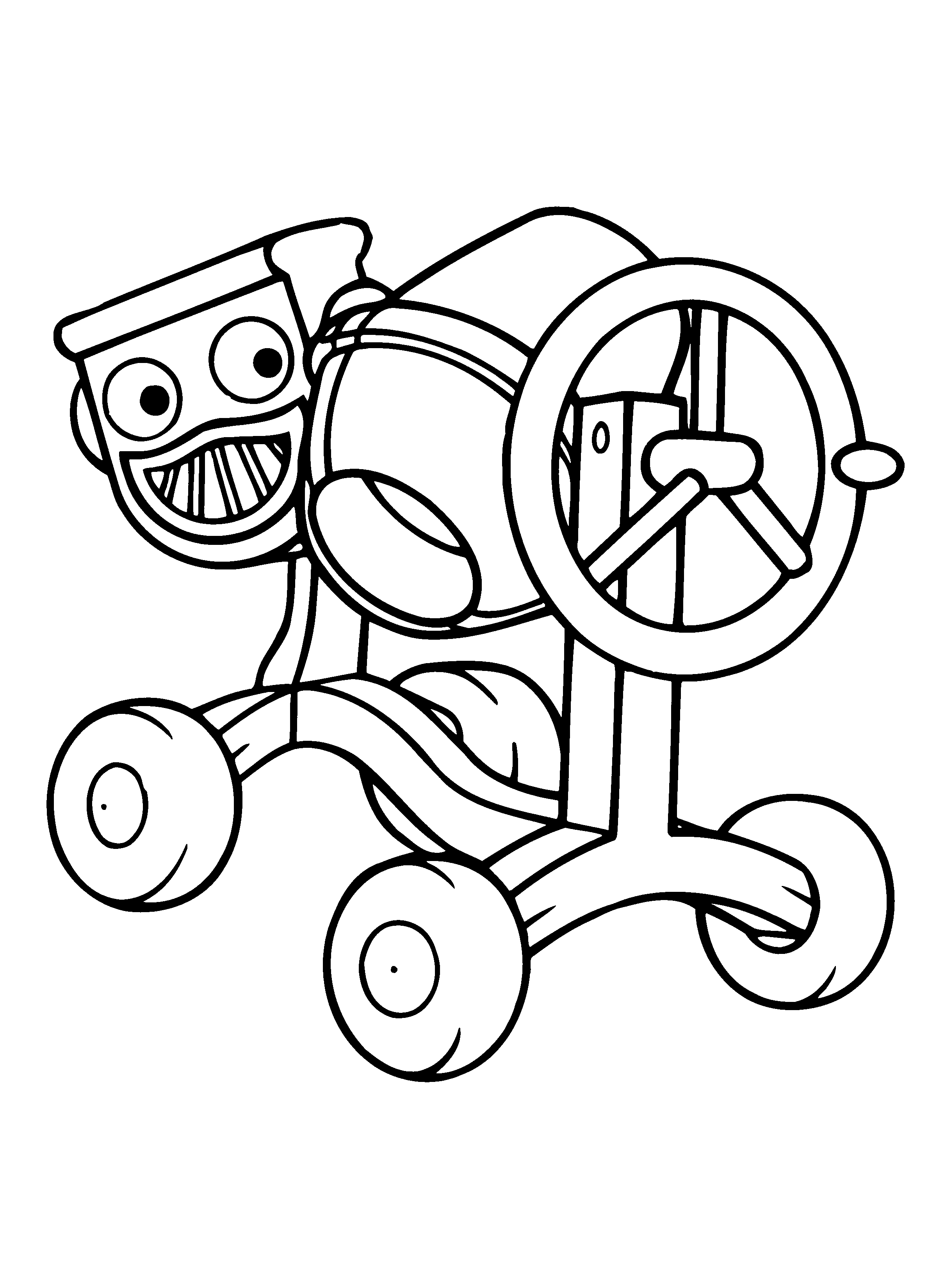 Cement Mixer Coloring Page - Coloring Home