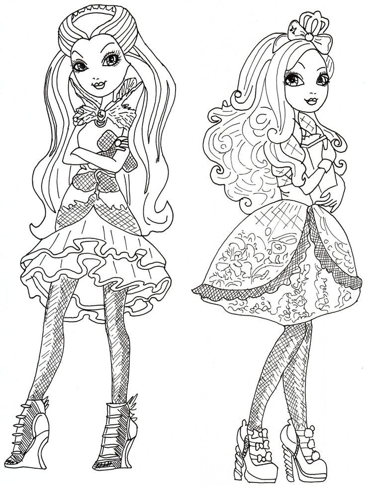 Ever After High Colorin Pages | Ever After High ...
