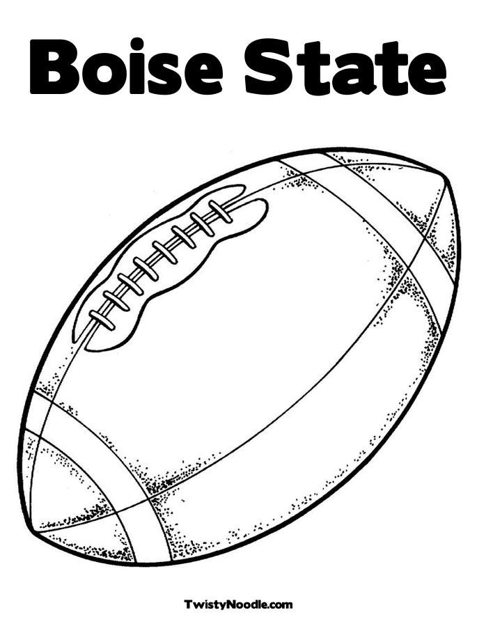 Boise State Logo Coloring Pages - Coloring Pages For All Ages
