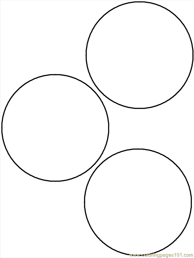 Coloring Pages B Snake Circles 2 (Architecture > Shapes) - free 