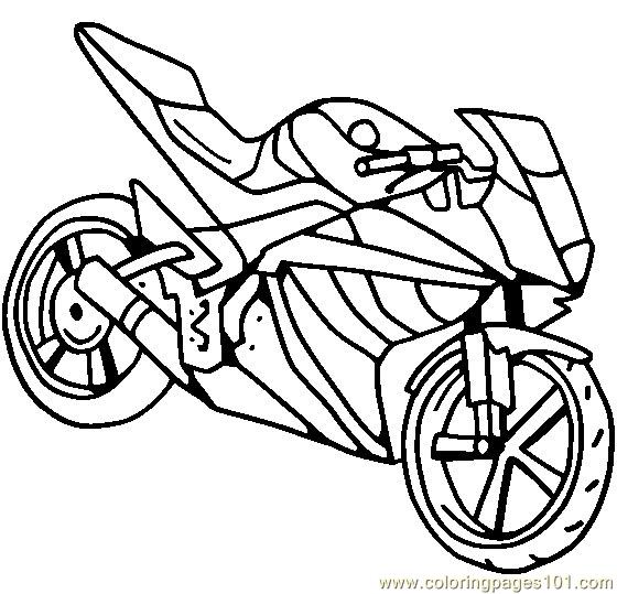Yamaha Coloring Page for Kids - Free Bikes Printable Coloring Pages Online  for Kids - ColoringPages101.com | Coloring Pages for Kids
