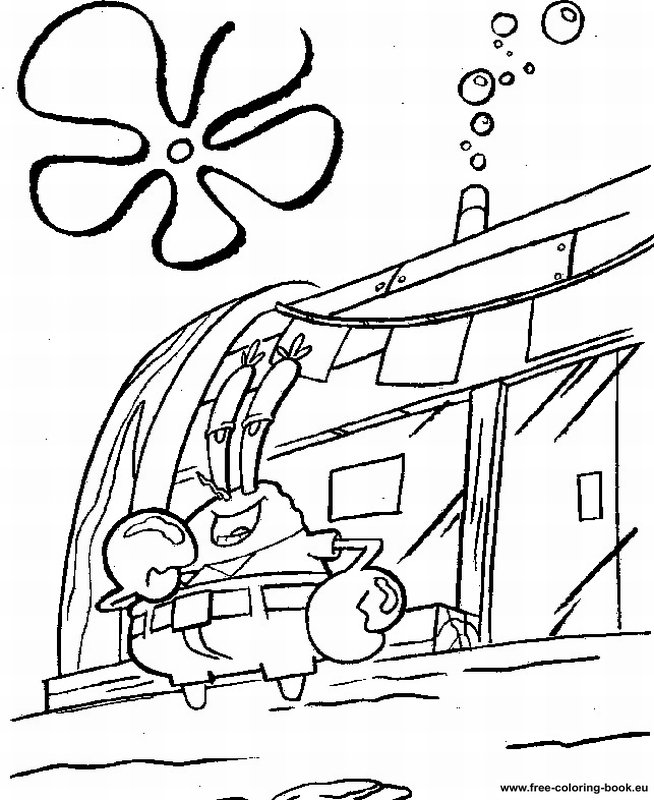 Coloring pages SpongeBob - Page 1 - Printable Coloring Pages Online