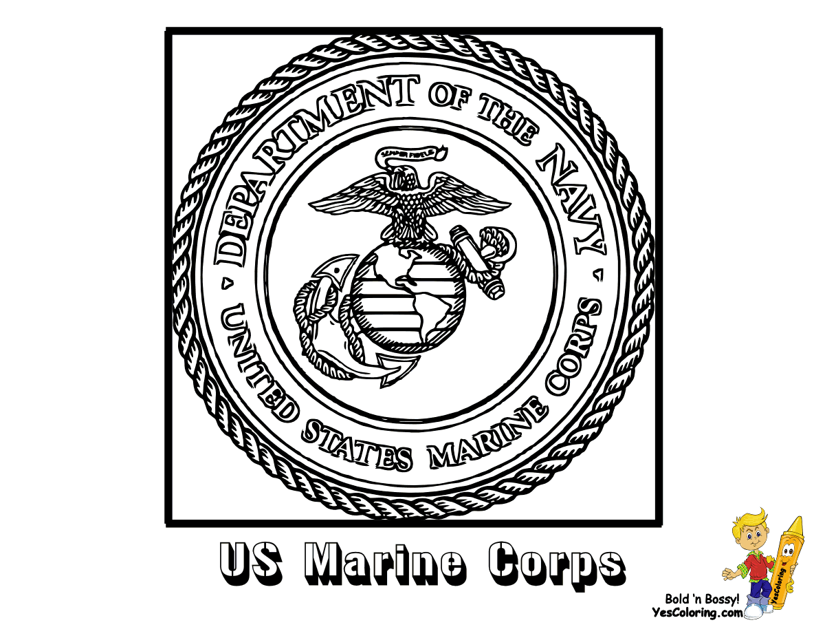 Marine - Coloring Pages for Kids and for Adults