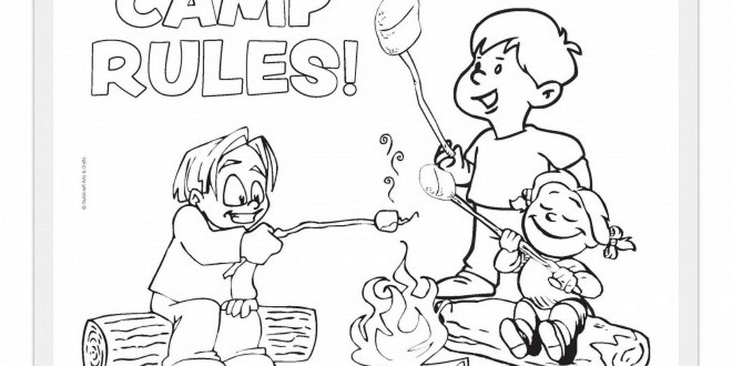 summer-camp-printable-coloring-pages-588939 Â« Coloring Pages for ...