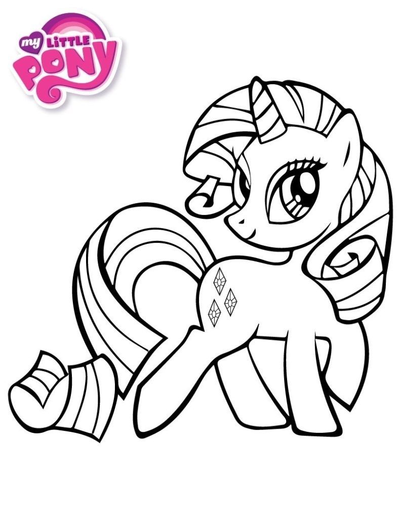 20 Most Fabulous Little Pony Coloring Pages Nightmare Rarity Moon ...