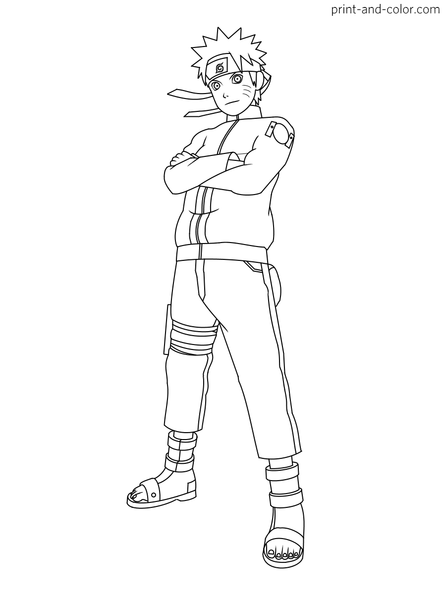 Naruto Coloring Pages   Print And Color.com   Coloring Home