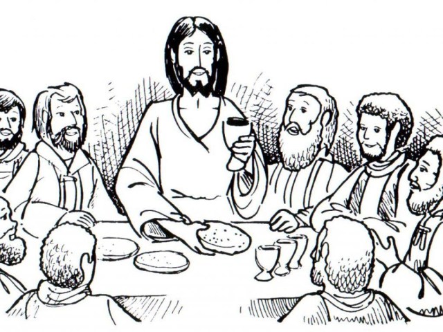 25+ Creative Image of Last Supper Coloring Page - birijus.com