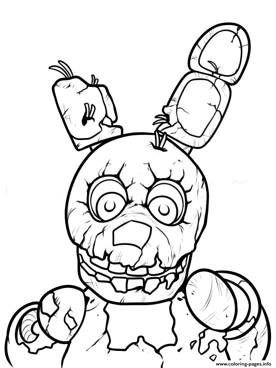 Print freddy five nights at freddys printable coloring pages ...