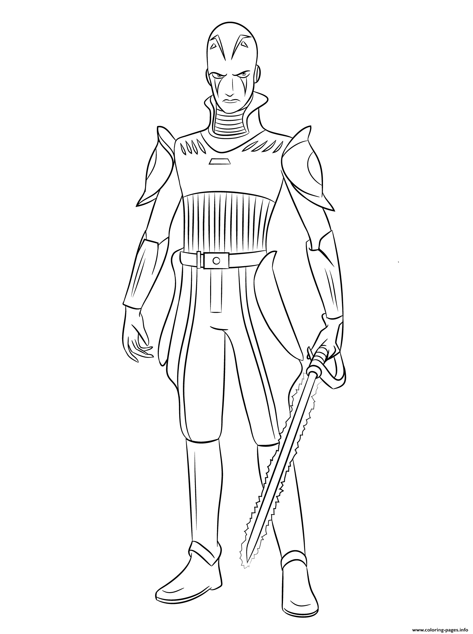 Star Wars Rebels Inquisitors Coloring Pages Printable