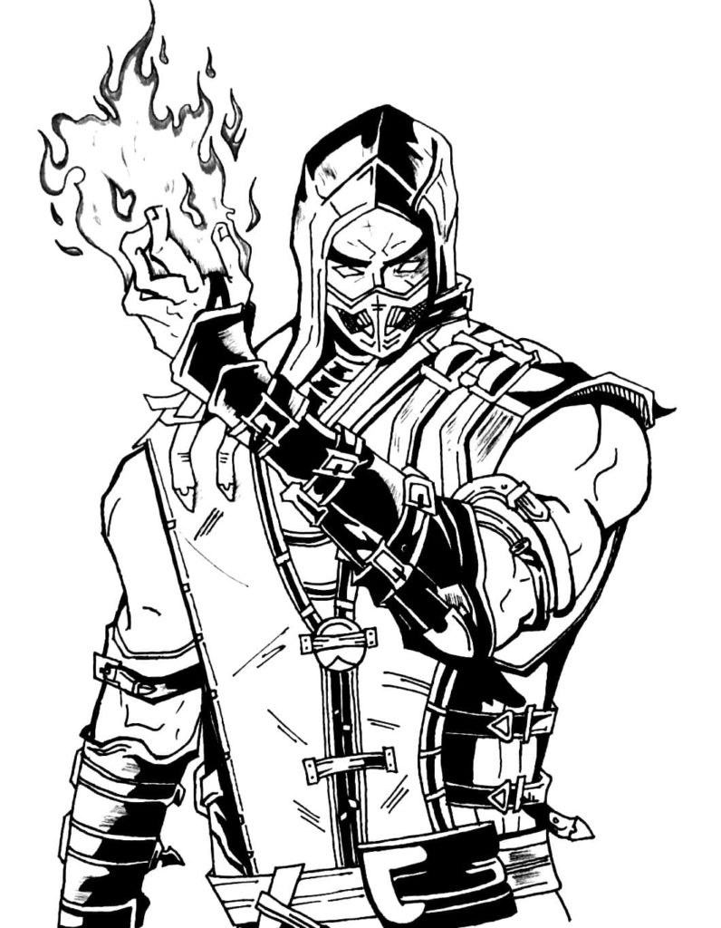 Sub-Zero Coloring Pages.