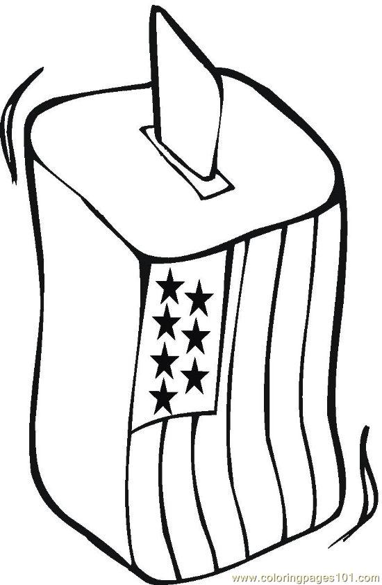 Vote Coloring Page for Kids - Free Politics Printable Coloring Pages Online  for Kids - ColoringPages101.com | Coloring Pages for Kids
