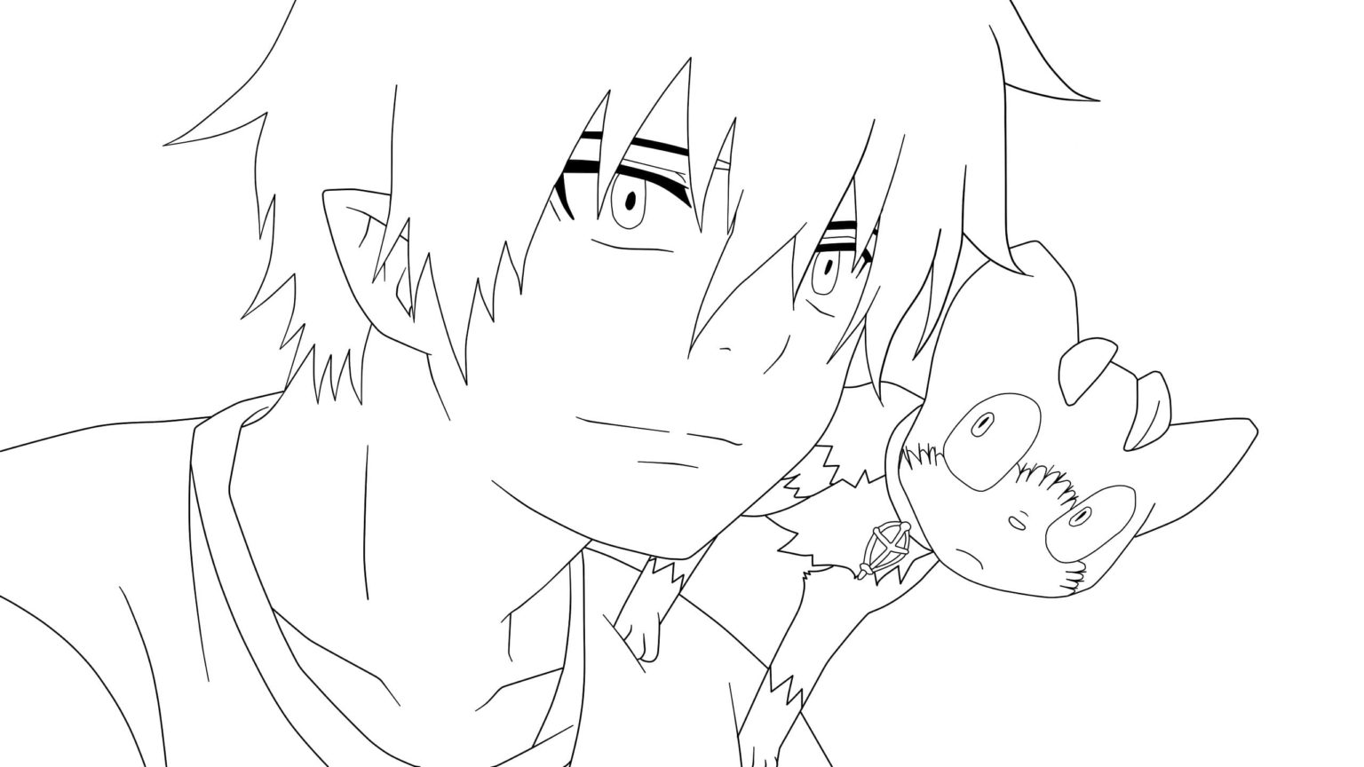 Anime Boys Coloring Pages   20 Best Coloring Pages   Coloring Home