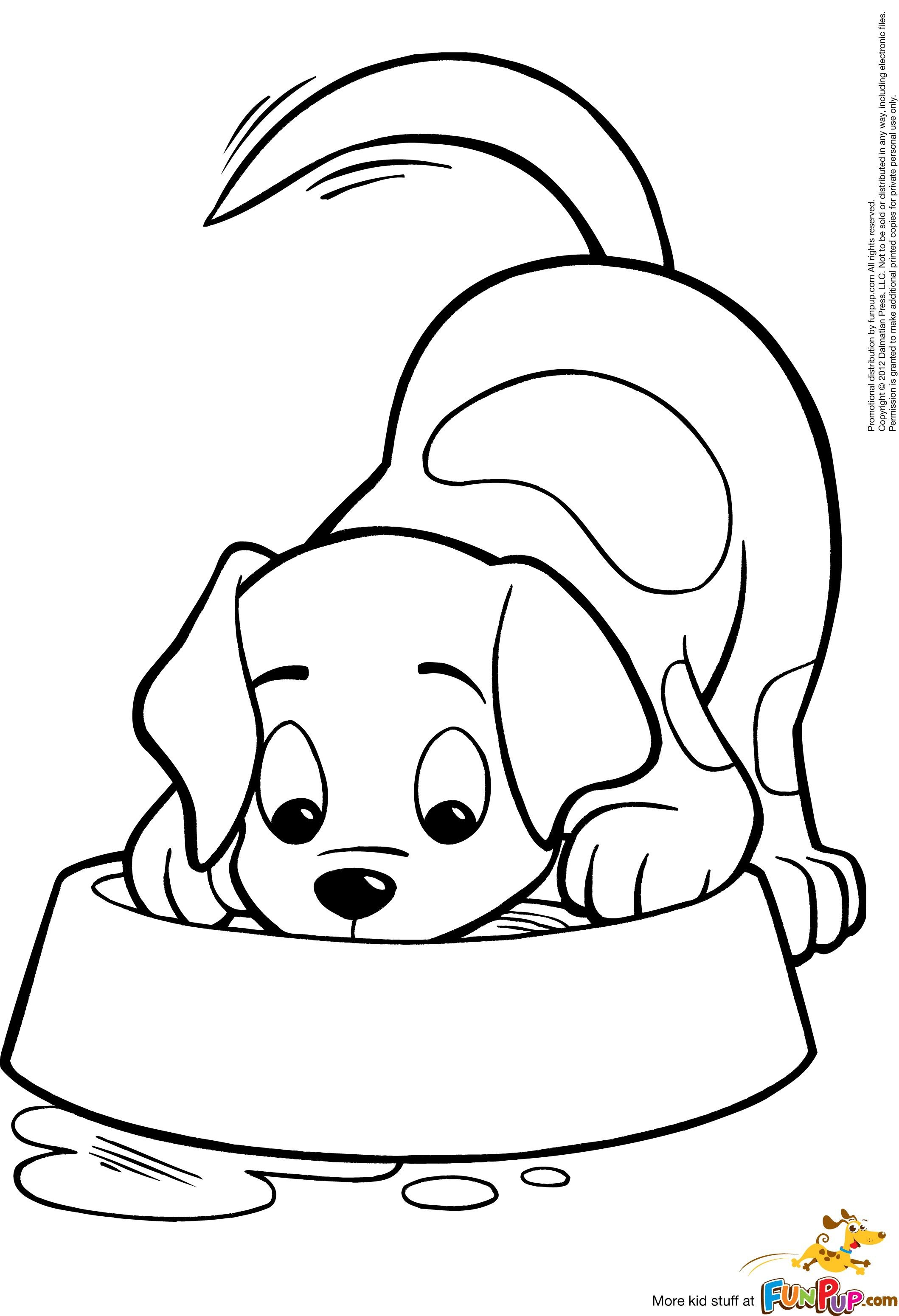 Cute Pets Coloring Pages (Page 1) - Line.17QQ.com