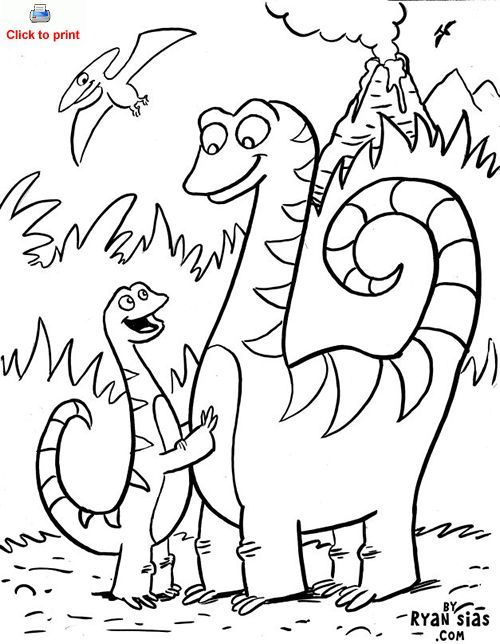 Dinosaur Coloring Pages ...
