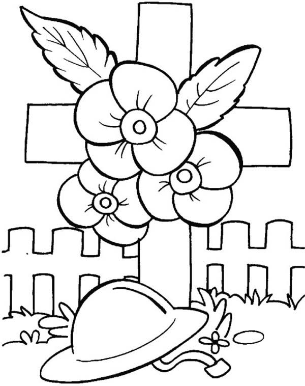 Anzac soldier coloring pages