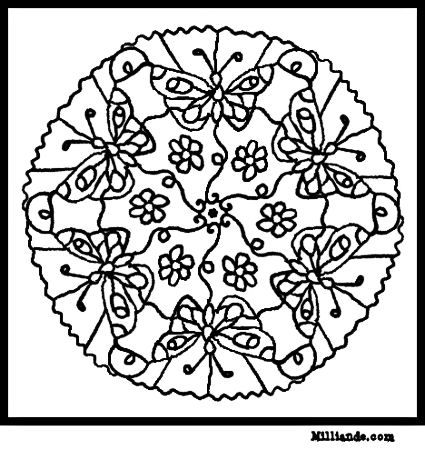 Animal Mandalas Coloring Pages,HOP OFF for Printable Animal ...