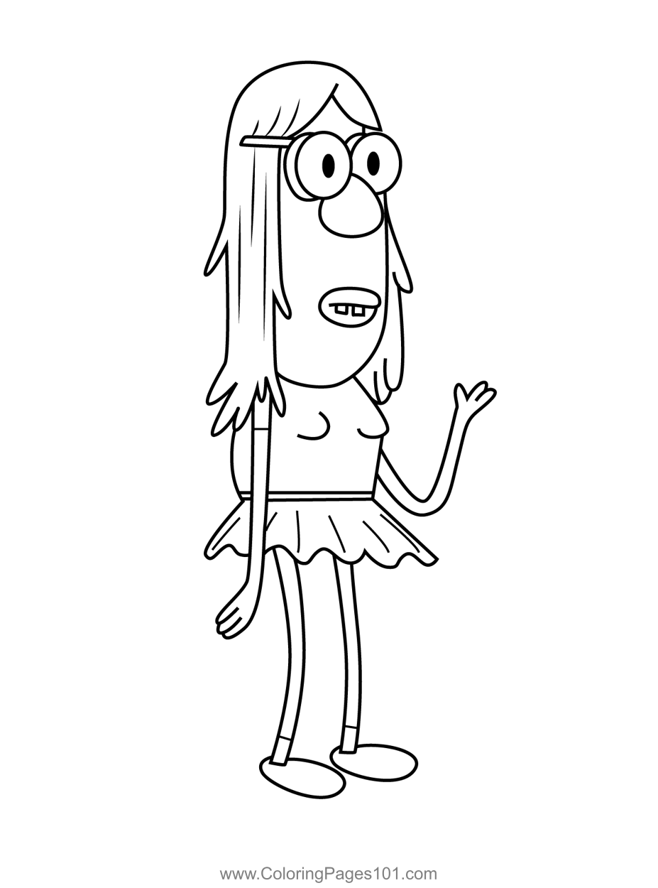 Mary Uncle Grandpa Coloring Page for ...