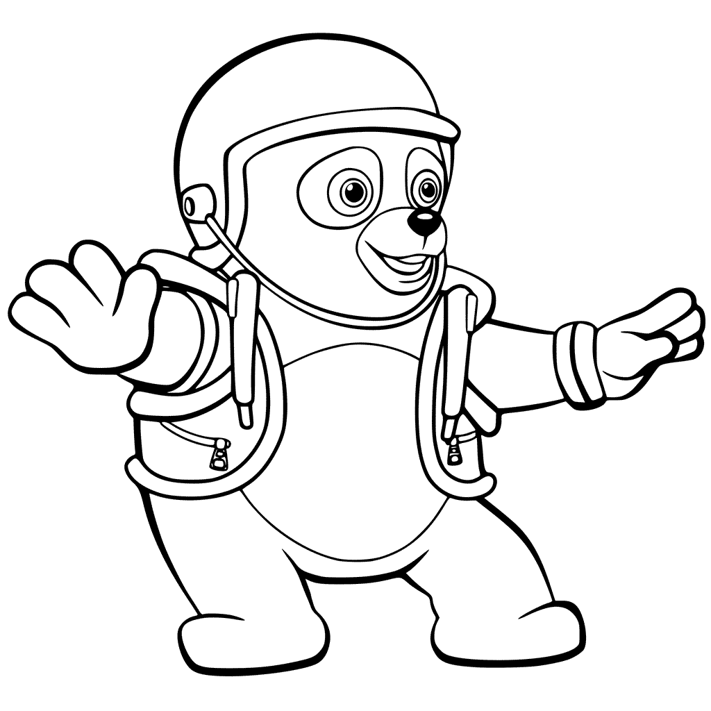 Special Agent Oso Coloring Pages - Get Coloring Pages