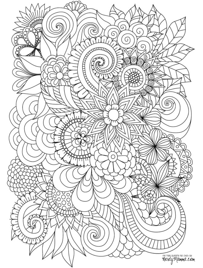Coloring Book : 43 Zentangle Coloring Pages Image Ideas Easy ...