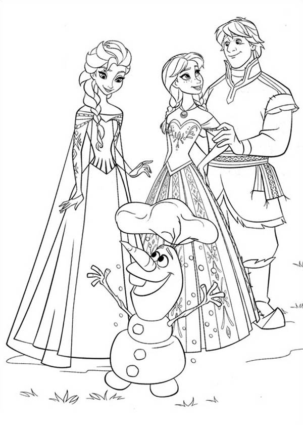29 Best Frozen Coloring Pages for Kids - Updated 2018