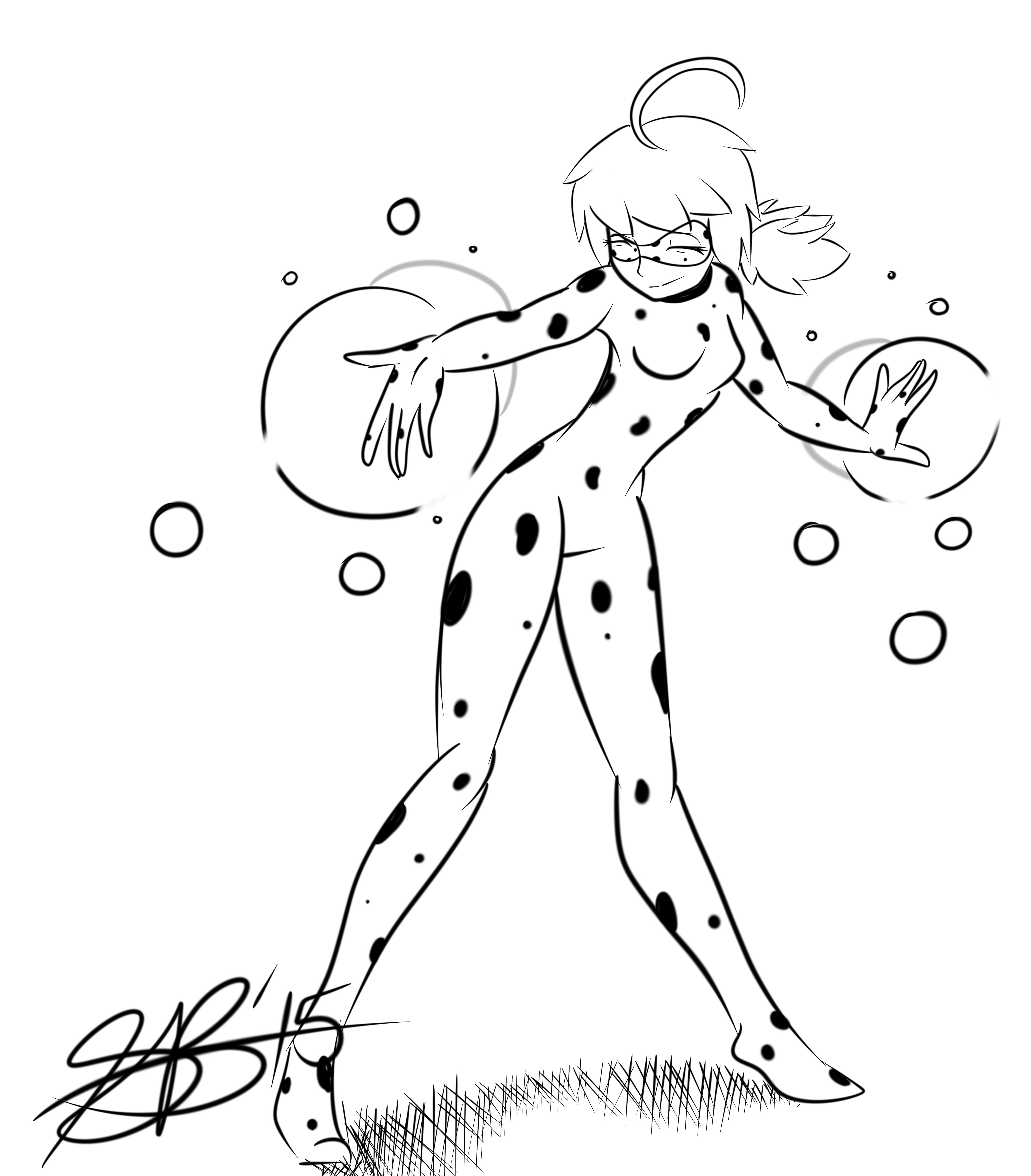 Ladybug And Cat Noir Printable Coloring Pages