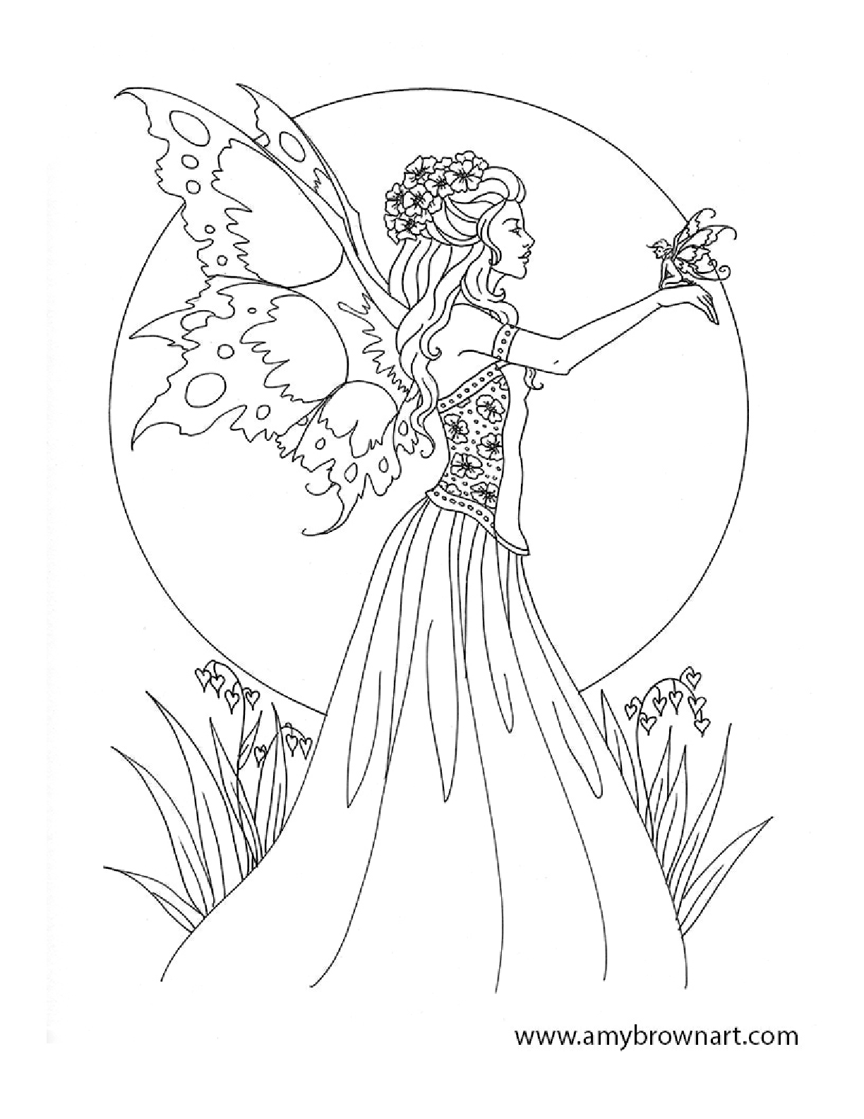 Faires Coloring Pages   Coloring Home