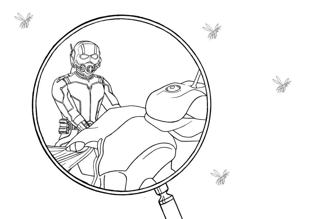 ▷ Ant-Man: Coloring Pages & Books - 100% FREE and printable!