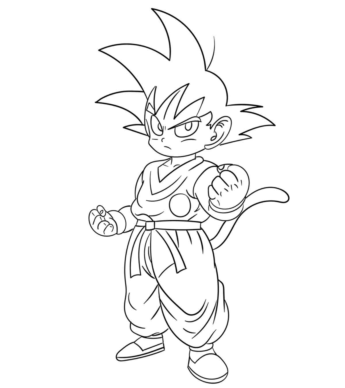 Top 20 Free Printable Dragon Ball Z Coloring Pages Online ...