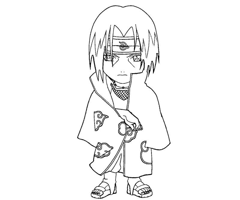 The best free Itachi coloring page images. Download from 57 free ...