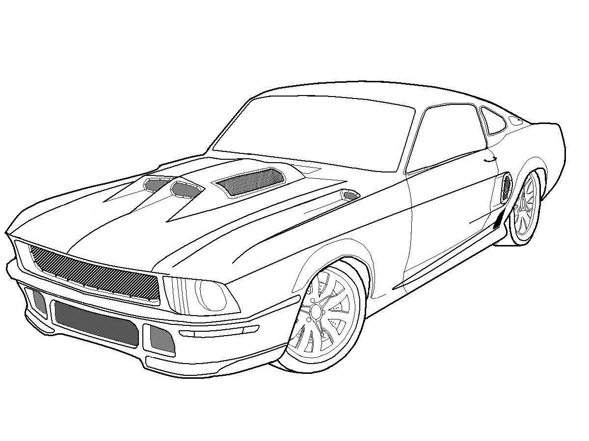 Free Printable Mustang Coloring Pages ...pinterest.com