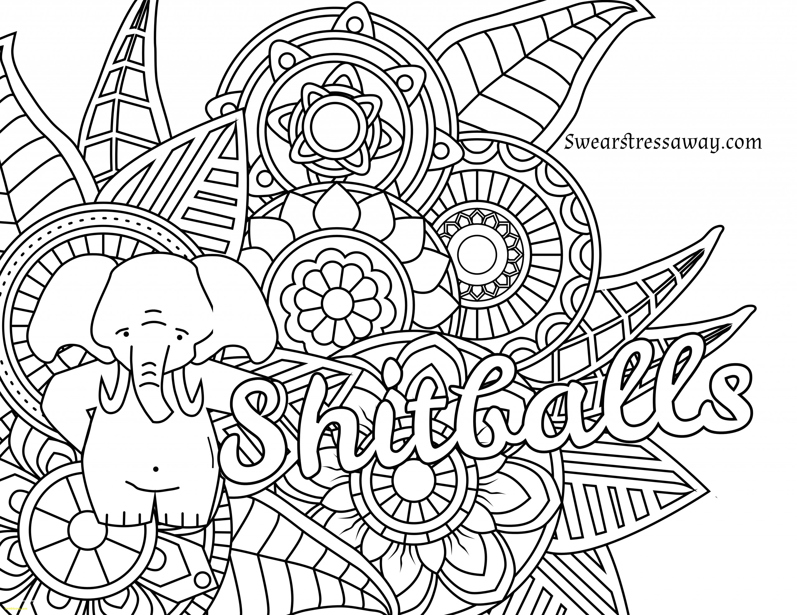 Swear Coloring Pages   Coloring Home