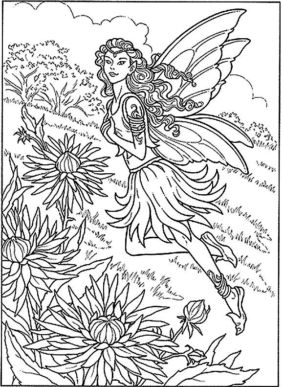 Litha Coloring Pages - A magical home